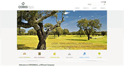 Desktop Screenshot of corksribas.pt